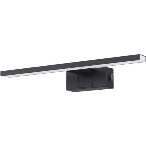 Greentech LED kupaonska zidna lampa, Green Tech, crna, 560 lm, 8W, 4000 K, IP44, 40 cm Slike