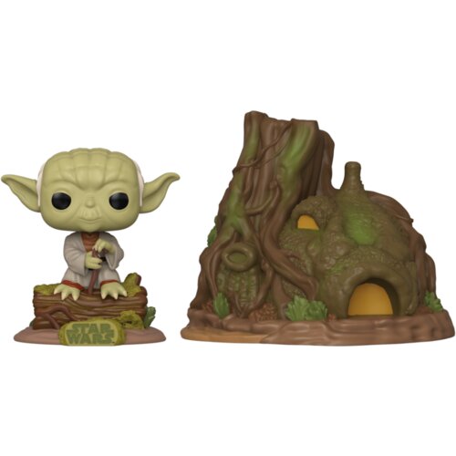 Funko pop town: star wars - yoda&amp;#039;s hut, (673934) Slike