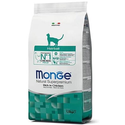 Monge Cat Hairball Hrana za mačke, 10kg Cene