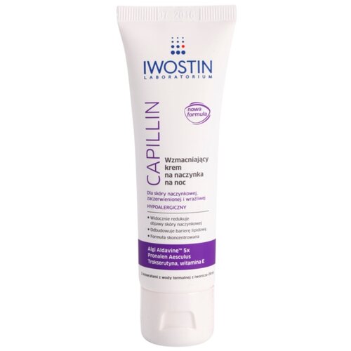 Iwostin Capillin krepilna nočna krema za razpokane žilice 40 ml Cene