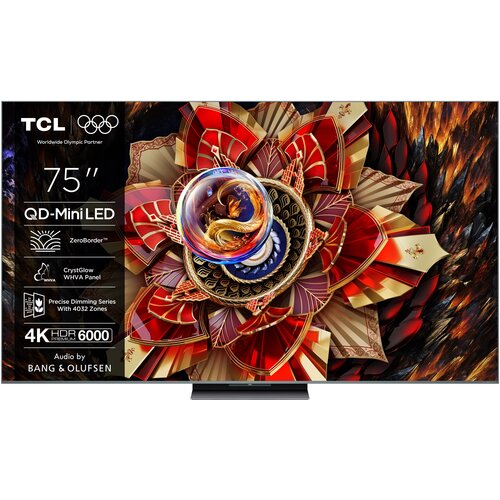 Tcl Televizor 75C9K/MiniLED-QLED/75&amp;quot;/4K UHD/144Hz/Google TV/crna Slike