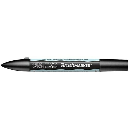 WINSOR &amp;amp; NEWTON Marker kist Promarker Brush (Cool Aqua, 2 vrha) Slike