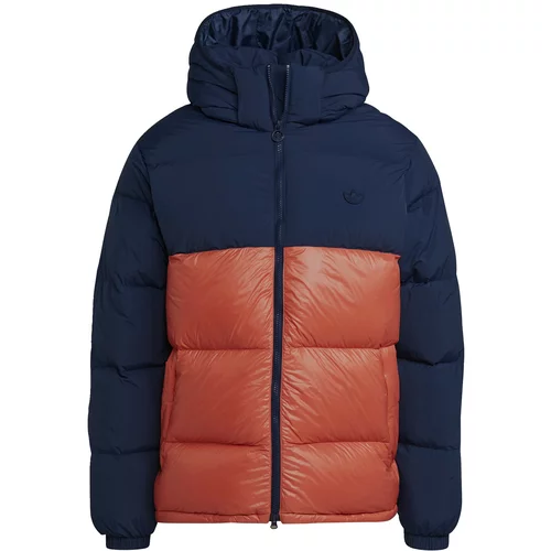 Adidas Zimska jakna indigo / oranžna