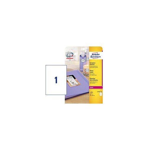 Avery Zweckform Svetleče etikete 210 x 297 mm Slike