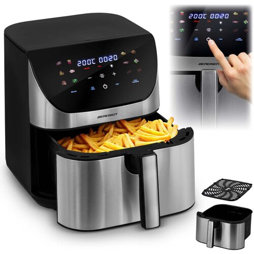 Berdsen friteza na vrući zrak 1700 W, 8 l, crna Cijene