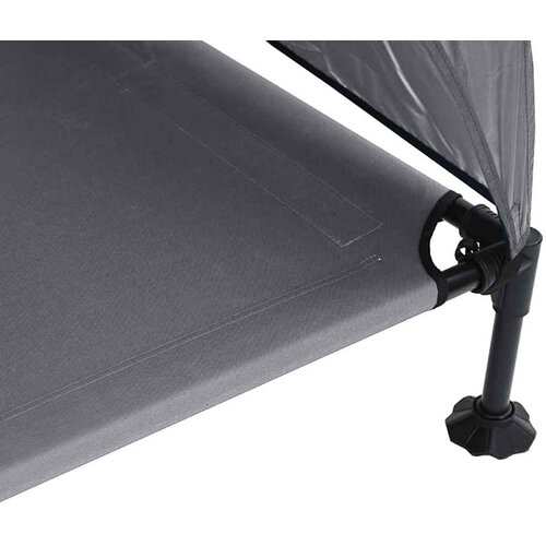  Povi&amp;scaron;eni krevet za pse Svijetlo siva 127 x 81 x 108 cm Slike