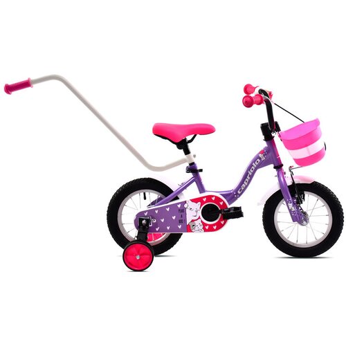 Capriolo bicikl za decu viola, 12", ljubičasti Cene
