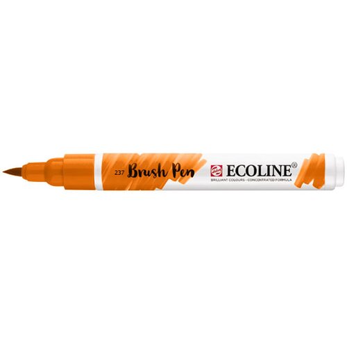  Akvarel marker Ecoline brush pen | Deep Orange 237 Cene