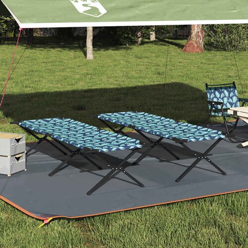  Sklopivi kamperski krevet List 2 pcs &Scaron;uma 210 x 80 x 46 cm Cijene