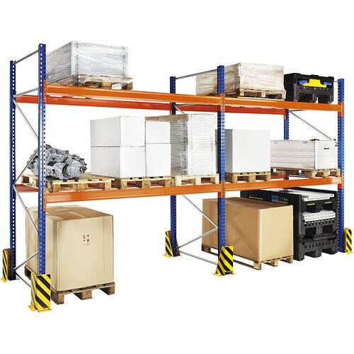 SCHULTE Paletni regal, kompletni regal, širina 5658 mm, VxG 3000 x 1100 mm Cene