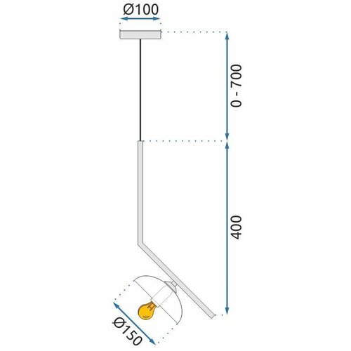 Toolight viseća svjetiljka APP1086-1CP Slike