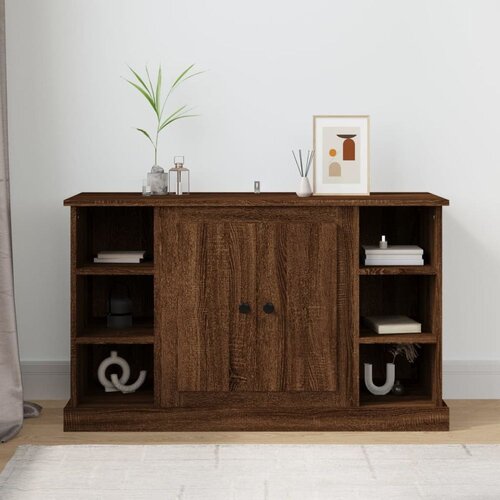  Komoda smeđi hrast 100x35,5x60 cm konstruirano drvo Cijene