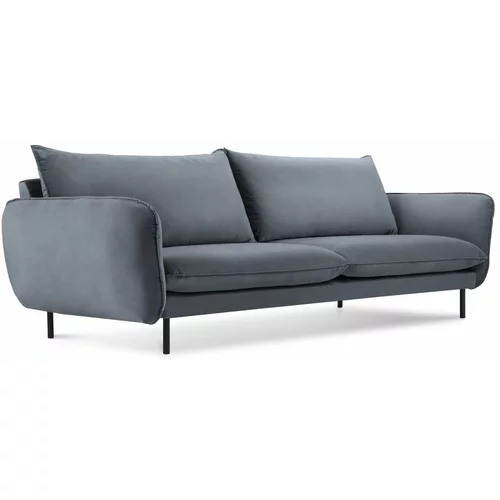 Cosmopolitan Design siva sofa od baršuna Vienna, 200 cm