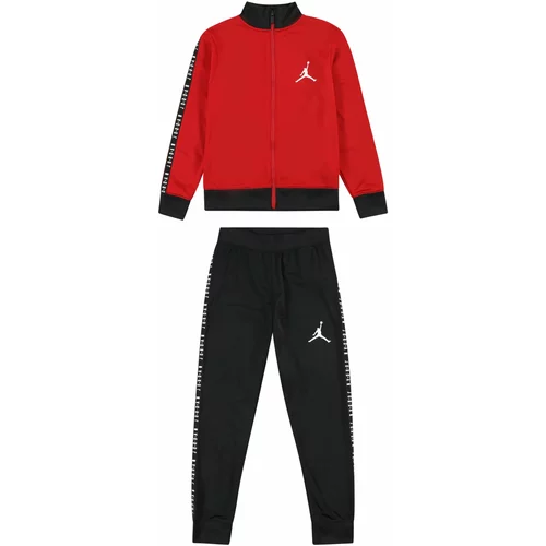 Jordan Jogging komplet 'AIR' vatreno crvena / crna / bijela