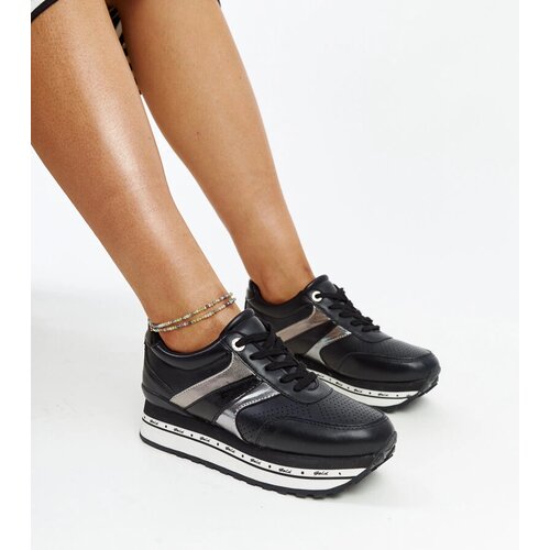 Gemre Black platform sneakers Mehari Slike