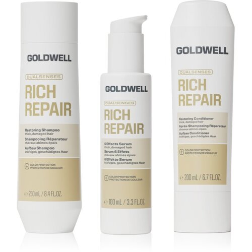 Goldwell Dualsenses Rich Repair set s regenerirajućim učinkom Slike