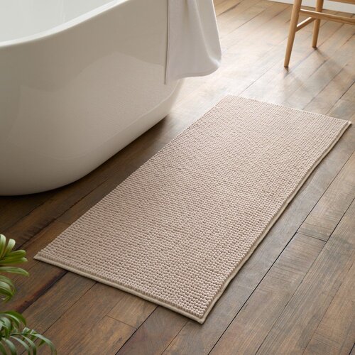 Catherine Lansfield Bež kupaonska prostirka 50x120 cm Bobble &amp;ndash; Slike