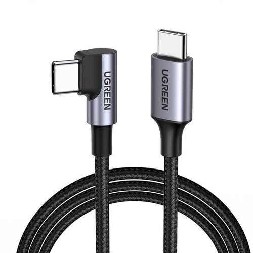 Ugreen Pleten kotni kabel USB-C 480 Mb/s 0,5 m črno-siv, (21090890) Cene
