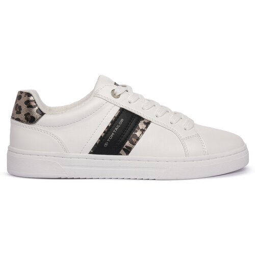 Tom Tailor Modne superge WHITE Bela Slike