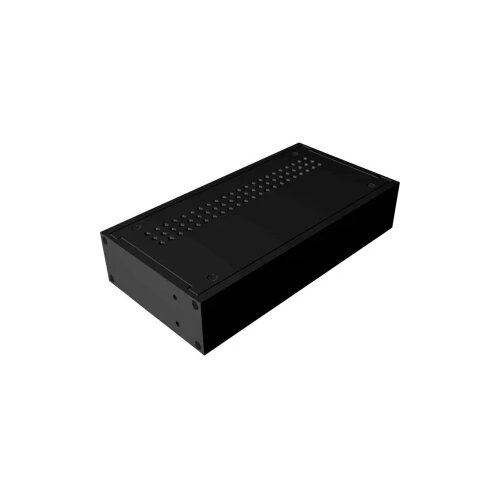 Hammond Electronics RM5U1913VBK stolno kući&amp;scaron;te 222 x 422 x 330 aluminij crna 1 kom. Slike