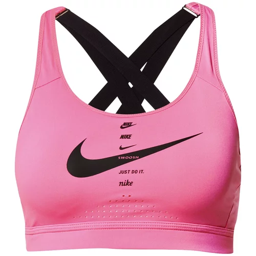 Nike Sportski grudnjak 'Impact' roza / crna