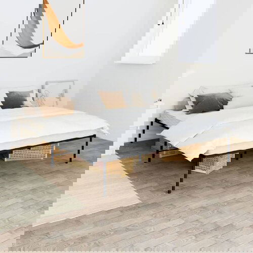 Metalni okvir za krevet crni 140x190 cm Slike
