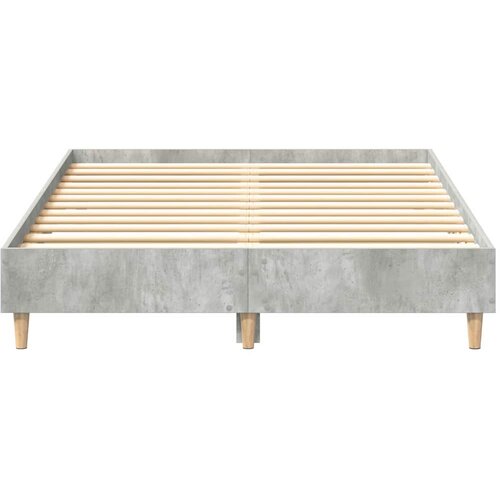  Krevetna konstrukcija Betonski sivi 193 x 123 x 25 cm Slike