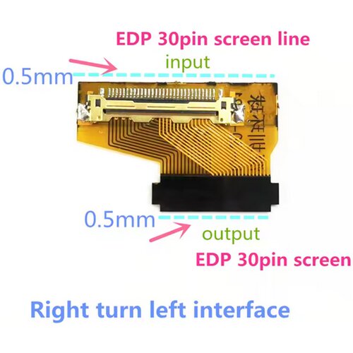  EDP adapter 30-pinski (0,5 mm) mu&scaron;ki na 40-pinski (0,4 mm) ženski HQ Cijene