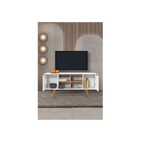 Hanah home TV komoda, bijela Slike