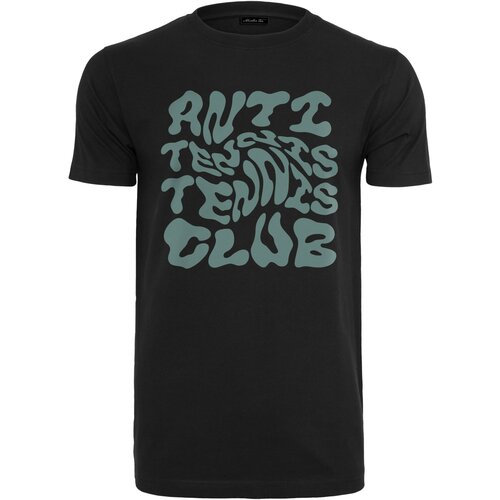 MT Men Anti Tennis Club T-Shirt Black Slike