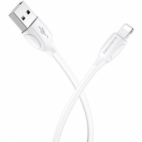 Hoco BOROFONE podatkovni kabel X19 Lightning na USB 1m 2,4A bel Cene
