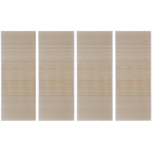 Maison Chic Pravokotne Preproga, Ruge iz naravnega bambusa 4 kosi 120x180 cm, (22121682) Cene