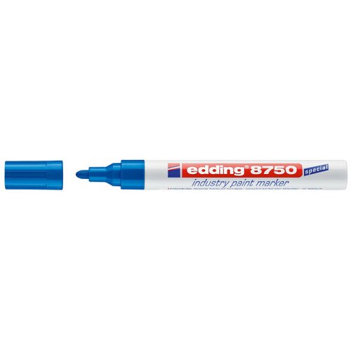 Edding industrijski paint marker E-8750 2-4mm plava Cene