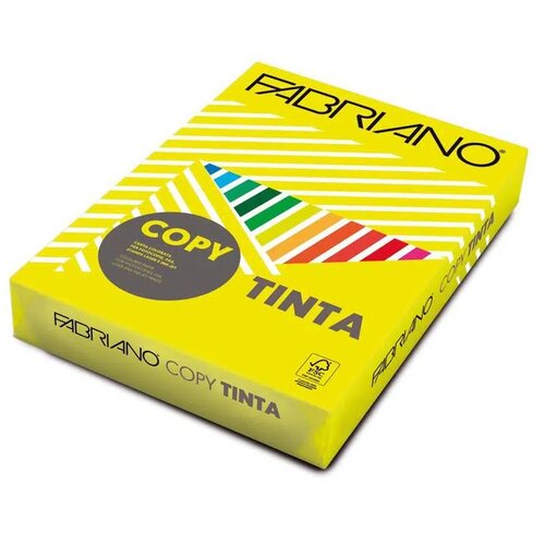 Zweckform Papir barvni a4 fabriano intenzivne barve 80gr (rumen-giallo) Slike
