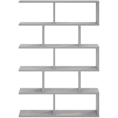  Polica na zidu Betonska siva 70 x 17 x 101 cm Konstruirano drvo Slike