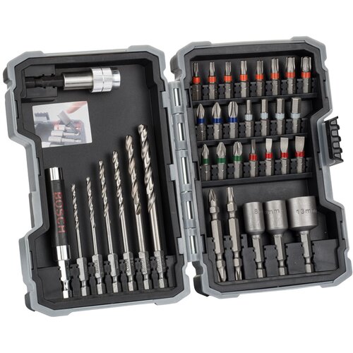 Bosch 35-delni komplet HSS-G burgija i nastavaka za odvrtače Extra Hard, PH, PZ, SL, H, T 2607017726 Cene