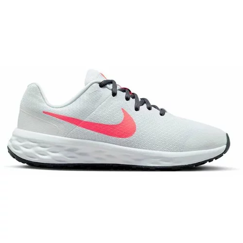 Nike Čevlji Revolution 6 Nn (Gs) DD1096 101 White/Sea Coral/Gridiron