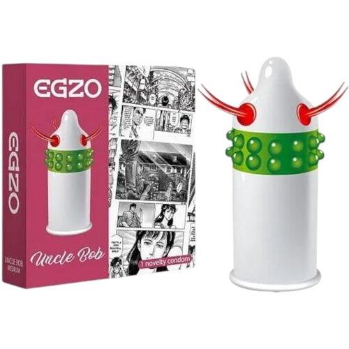 Egzo Uncle Bob – kondom s bodljama i pipcima (1 komad) Cijene