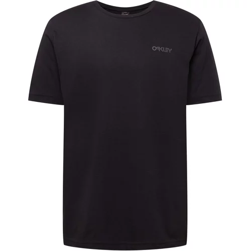 Oakley Funkcionalna majica 'REPEAT' dimno-siva / črna