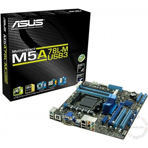 Asus M5A78L-M/USB3 matična ploča Slike