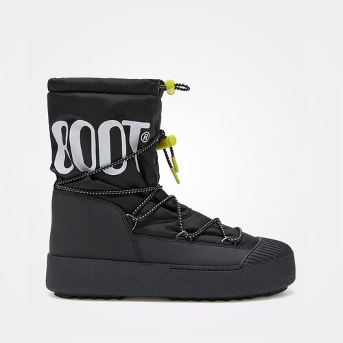 Moon Boot mu&amp;Scaron;ke Čizme mtrack polar black nylon boots Slike