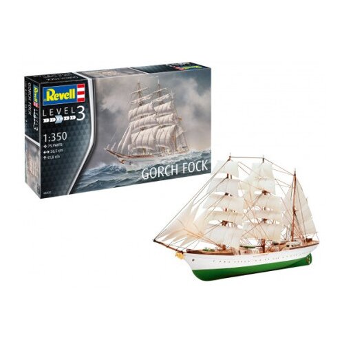Revell maketa gorch fock ( RV05432 ) Slike