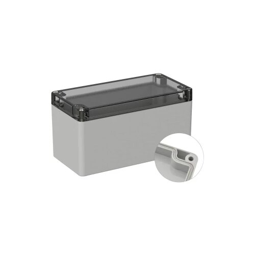TRU COMPONENTS univerzalno kući&scaron;te 160 x 80 x 85 pc svijetlosiva (ral 7035) 1 St. Cijene