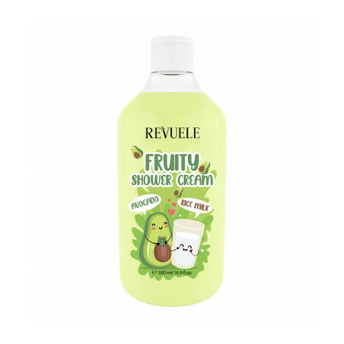 Revuele gel za tuširanje - Fruity Shower Cream - Avocado And Rice Milk