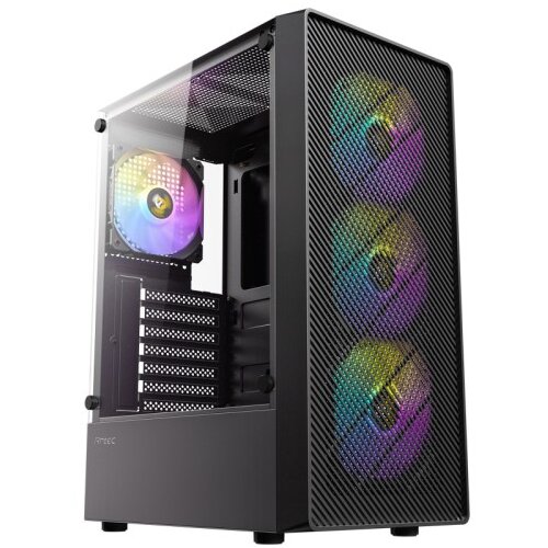 Antec AX26 RGB ELITE Midi-T ATX okno gaming črno ohi&scaron;je Cene