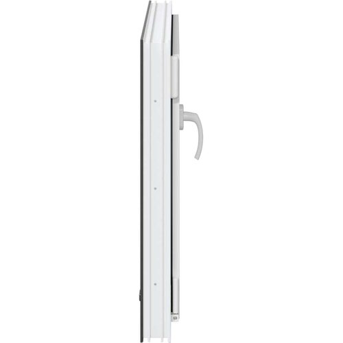 Prozor za podrum RISOR Antracit 80 x 60 cm PVC i staklo - Antracit 80 x 60 cm (trostruki sloj) Nagibanje i okretanje lijevo Slike