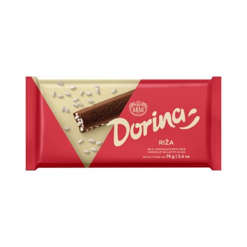 Kra&amp;scaron; dorina riža čokolada 75g Slike