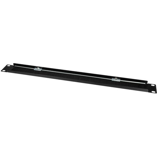 Logilink 19 cable entry 1U with brush strip, black, ORCEB1B Slike