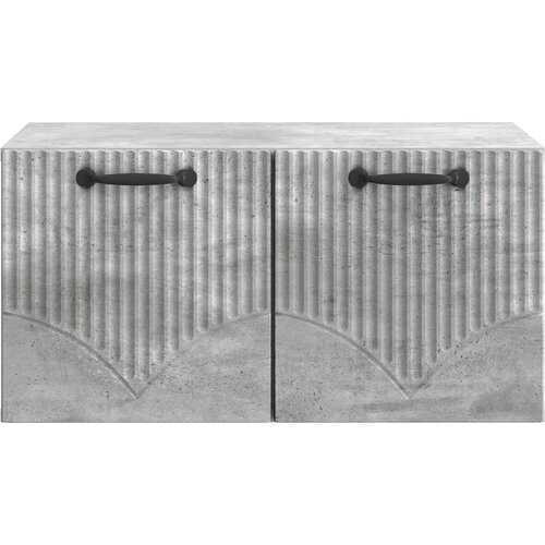  ormar za zid Zidne Betonska siva 59,5 x 41 x 30 cm Slike