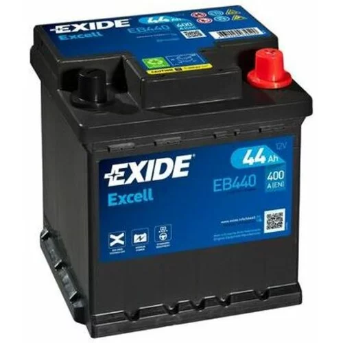 Exide akumulator Excell, 44AH, D, 400A, EB440